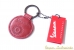 Schlüsselanhänger PIAGGIO "Target" - Leder - Rot